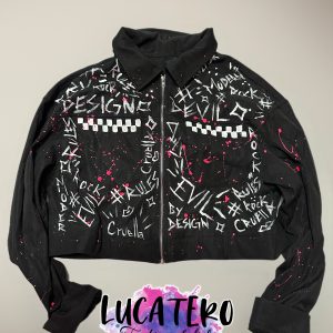 "Cruella" Crop Jacket